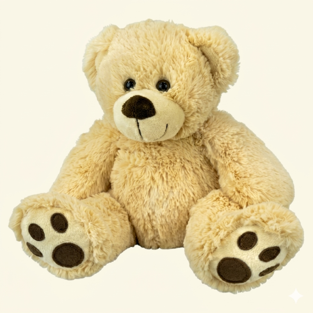 Premium zittende teddybeer Bobo van 30 cm