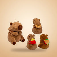 Capybara Knuffel 20 cm met Rugzak - Schattig Pluche Speelgoed, sfeerfoto