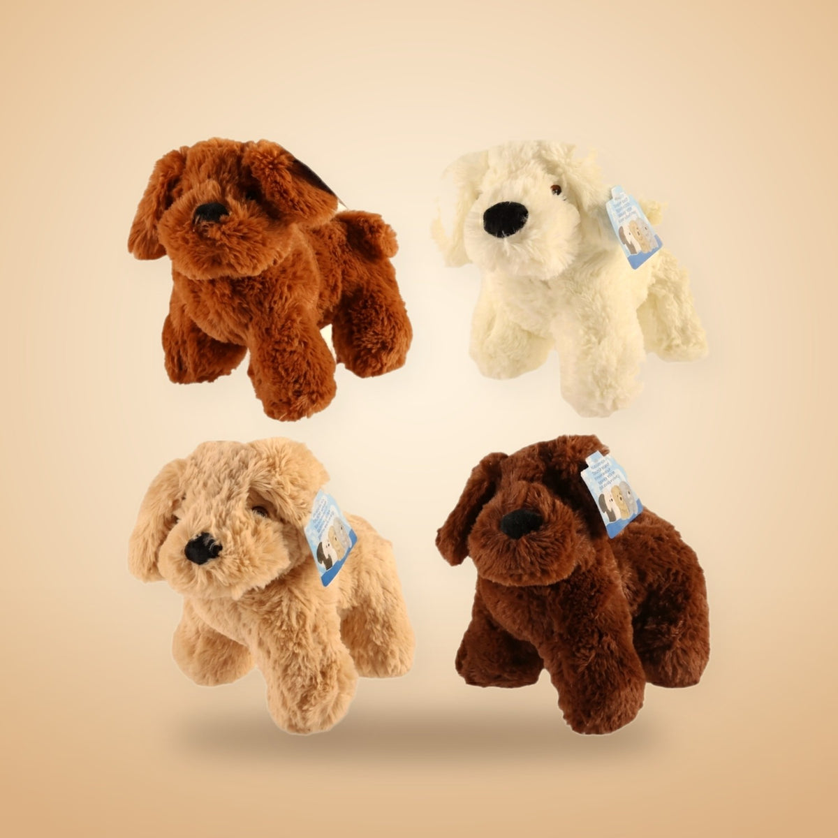 Hond Knuffel Staand 28 cm - Pluche Puppy, sfeerfoto